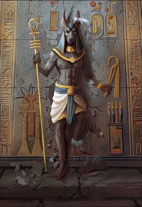 Anubis | Ancient egypt art, Ancient egyptian art, Ancient egyptian gods