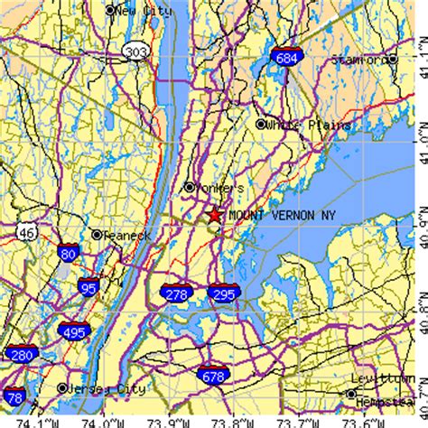 Mount Vernon, New York (NY) ~ population data, races, housing & economy