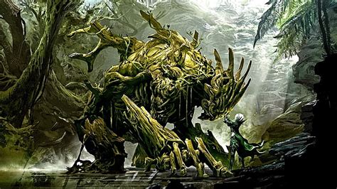 1170x2532px | free download | HD wallpaper: monsters fantasy art druid ...