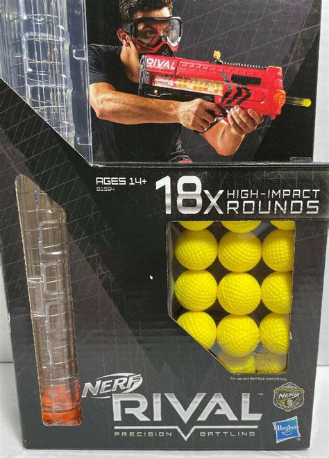 Hasbro NERF Rival 18 =-Round Refill Pack and 12-Round Ammo Magazine NEW ...