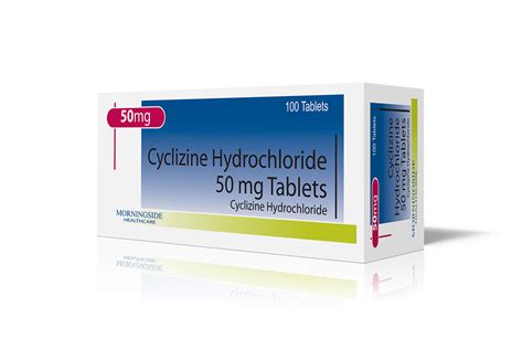 Cyclizine Hydrochloride Generic Medicine | Morningside Pharmaceuticals