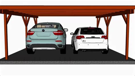 Wood lean to carport plans