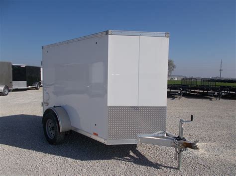 Cargo Trailer - 2020 Pace American 5X8' Aluminum Enclosed Cargo Trailer ...