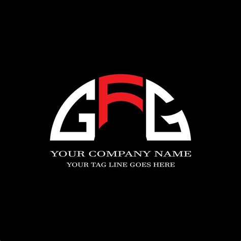 GFG letter logo creative design with vector graphic 7926978 Vector Art at Vecteezy