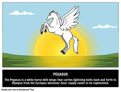 Pegasus: Greek Mythology Storyboard o kristy-littlehale