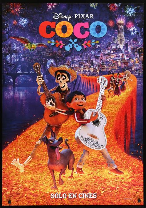 Coco (2017) Original Argentine Movie Poster - Original Film Art - Vintage Movie Posters