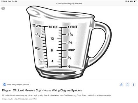 Measuring Cup Clipart Ideas | Measuring cups, Dry measuring cups, Cup