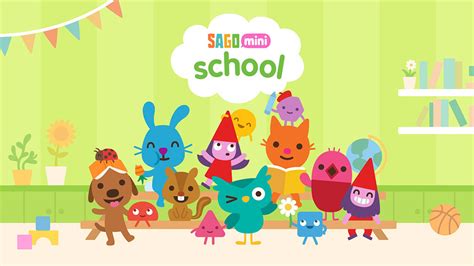 Educational Toys and Games for Homeschooling: 'Sago Mini School' App