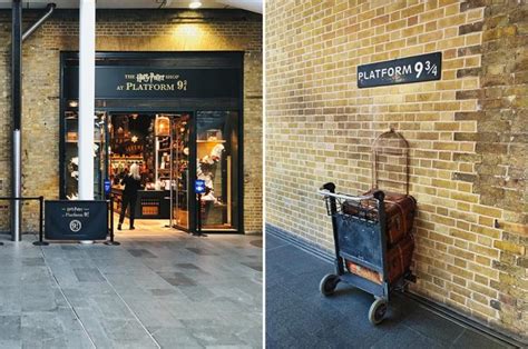 Harry Potter shop and trolley at Platform 9 3/4 at London Kings Cross Station – Dutch Girl in London