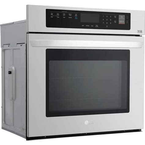 Customer Reviews: LG 30" Built-In Single Electric Convection Wall Oven with EasyClean Stainless ...