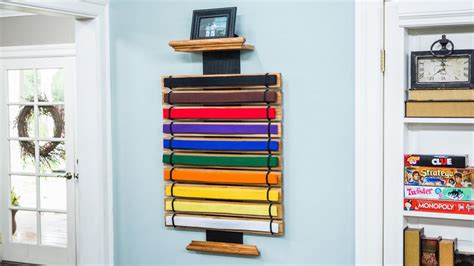 DIY Karate Belt Display - Home & Family - YouTube