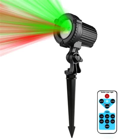 Outdoor Garden Star Projector light Christmas Laser Projector IP44 Waterproof IR Remote Control ...