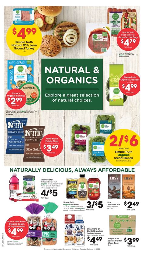 Kroger Weekly Ad Sep 28 – Oct 04, 2022