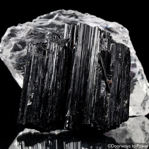 Black Tourmaline Protection Crystal A+++ - Doorways to Power