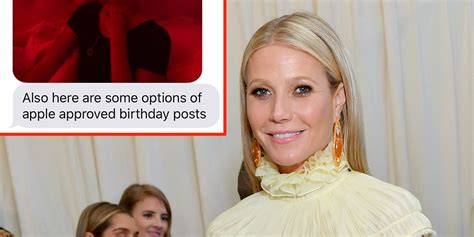 Gwyneth Paltrow's daughter gave her 'Apple-approved birthday posts' for ...