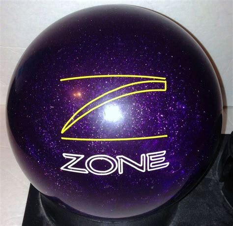 Brunswick ZONE Purple Sparkle Plastic 7lb Used Single Drill Bowling Ball | Bowling equipment ...