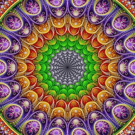 Heavenly sphere mandala: Artwork by James Alan Smith | Visionary art ...