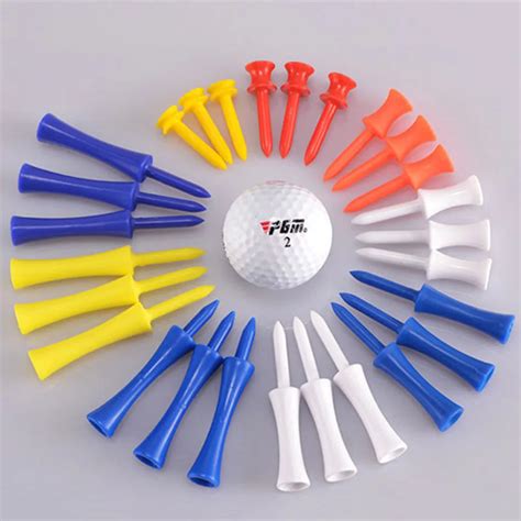 50pcs PGM Professional Golf Tees High Quality Plastic Golf Tees Golf ...