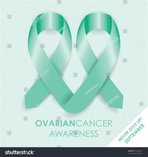 Ovarian Cancer Ribbon Stock Vector (Royalty Free) 236483971 | Shutterstock