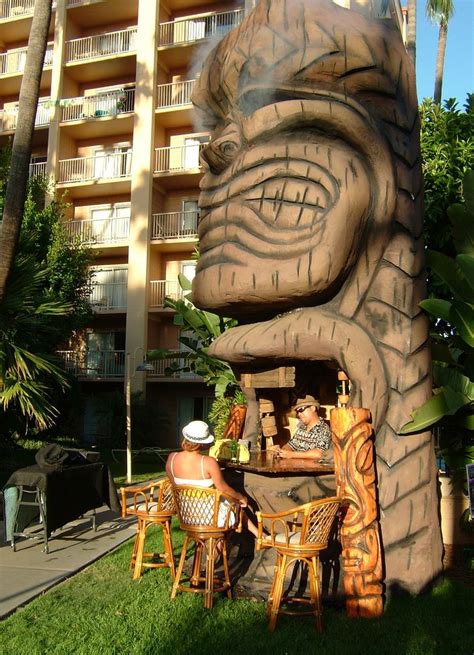 The worlds coolest tiki bar. Tropical Backyard, Backyard Bar, Backyard ...