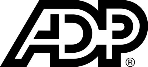 ADP Logo Black and White – Brands Logos