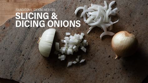 Slicing and Dicing Onions, Ep. 02 - YouTube