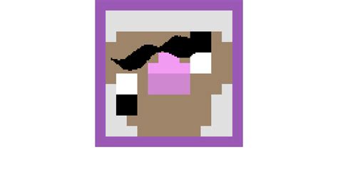 Pixilart - Purple Shep (Face Only) by MentosCubing