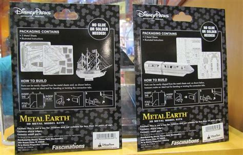 Disney Parks Icons now available in Metal Earth models | The Disney Blog