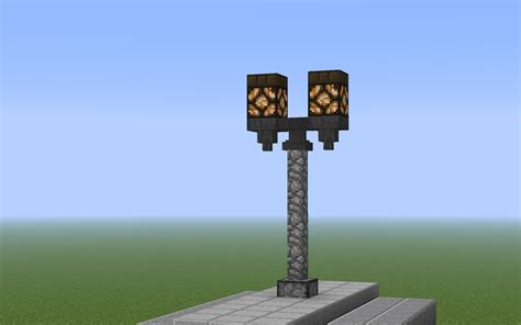 Minecraft Redstone Lamp Post