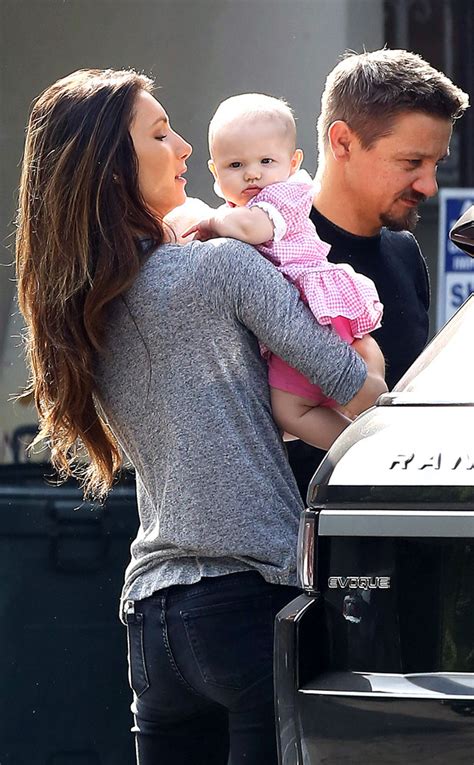 Jeremy Renner Steps Out With Baby Daughter Ava—See the Pics! - E! Online - AU