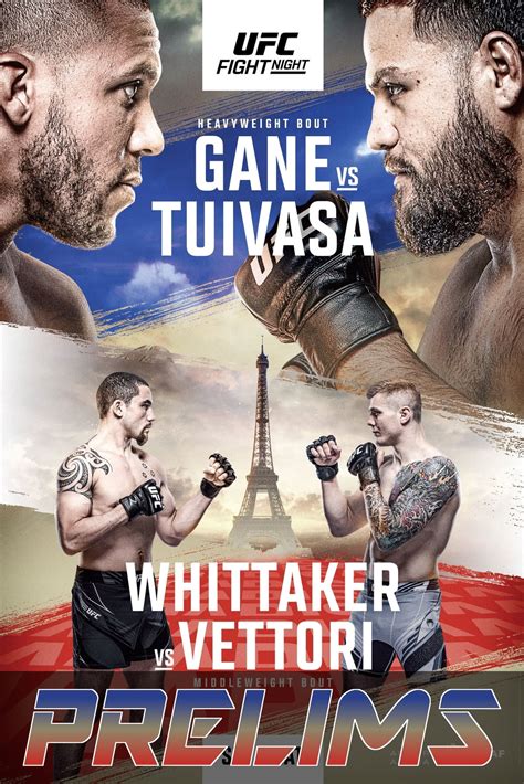 UFC Fight Night 209: Gane vs. Tuivasa - Prelims (película 2022 ...