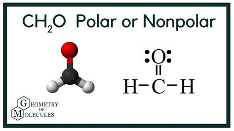 Is CH2O Polar or Nonpolar? (Methanal or Formaldehyde) - YouTube