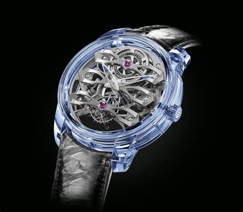 Girard-Perregaux Unveils A Watch Made Of Blue Sapphire Crystal