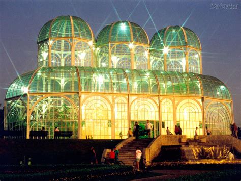 Jardim Botânico - Curitiba - Paraná Noite fria, debaixo das cobertas. Com vc. Art Nouveau ...