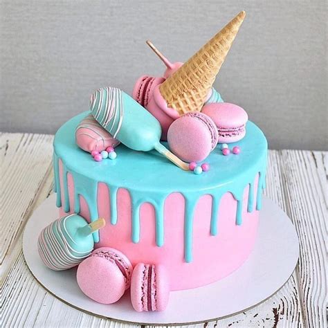 Unique Creative Homemade Birthday Cake Ideas 38 #birthdaycake #cakeideas #cakerecipes Candy ...