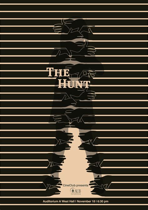 The Hunt Movie Poster on Behance