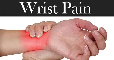 Wrist Pain: Causes, Diagnosis, Relief and Treatment - Body Pain Tips