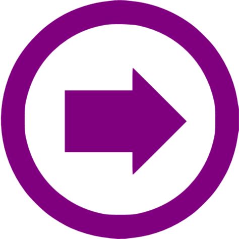 Purple arrow 4 icon - Free purple arrow icons