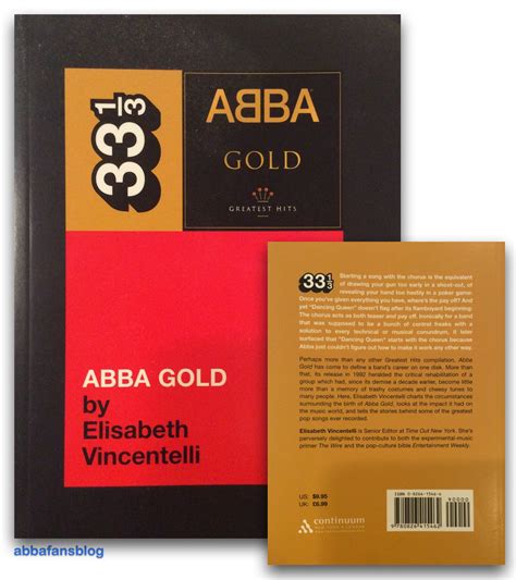 ABBA Fans Blog: Collection - "Abba Gold" Book