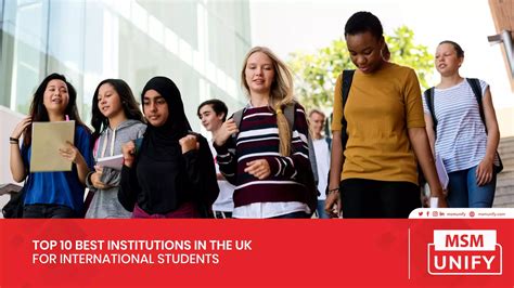 Top 10 Universities in the UK for International Students | MSM Unify