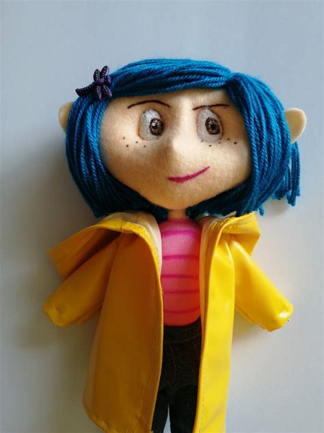 Coraline Jones Doll With Jeans and Smirking Face Comes With - Etsy Sweden