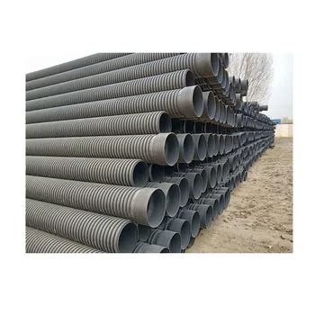 Sn8 18 Inch Culvert Pipe Plastic Hdpe Double Wall Corrugated Pipe Price - Buy 18 Inch Culvert ...