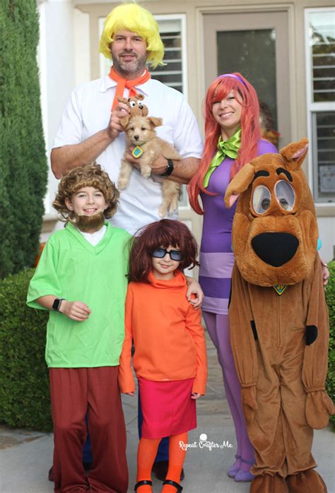 Scooby-Doo Gang Family Costume - Repeat Crafter Me