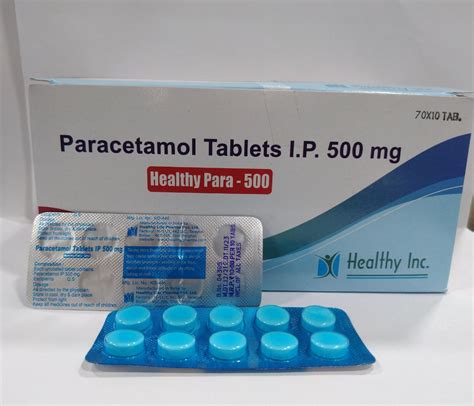 Paracetamol Tablet|WHO GMP Manufacturer |Supplier |Export|Healthy Inc