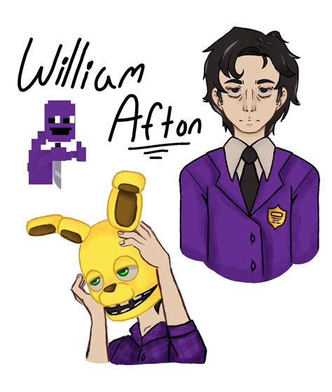 William Afton fan art by just17cringe on DeviantArt