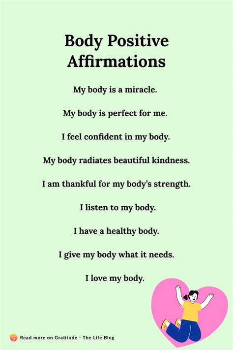 Positive Affirmations for Body Image - Daily Spiritual Guide