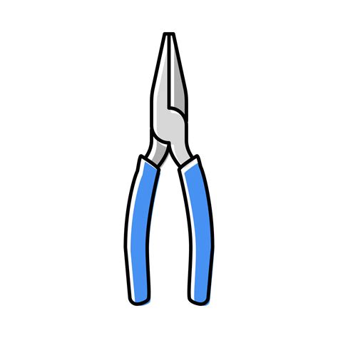 long nose pliers color icon vector illustration 19524014 Vector Art at Vecteezy