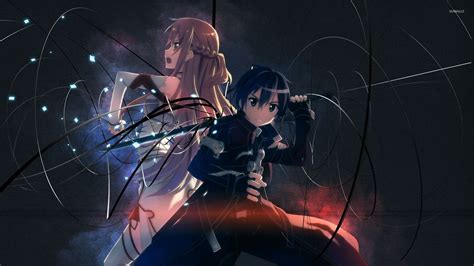 Sword Art Online Asuna And Kirito Wallpaper