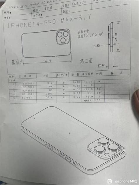 iPhone 14 Pro Max Dimensions, Camera Bump Size, Revealed in New Paper ...