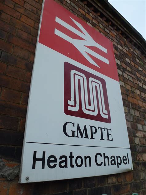 TfGM - Heaton Chapel | The Heaton Chapel Railway Station sig… | Flickr